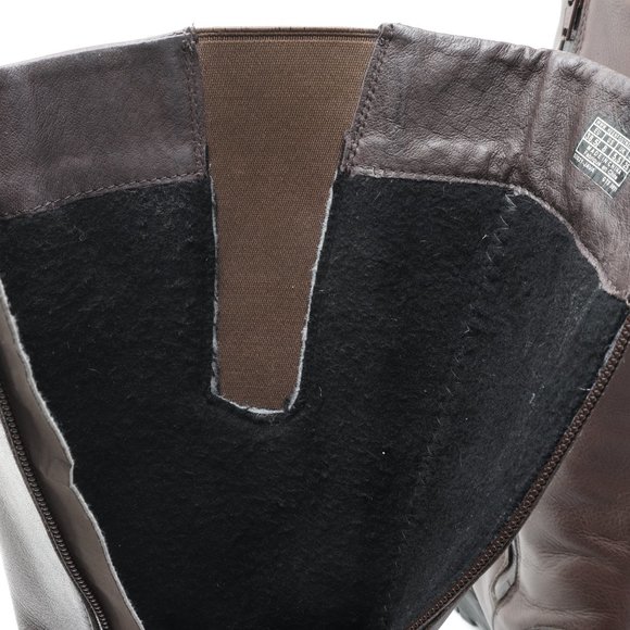 Keen Silverton Java Tall Leather Boots • Women's US 8 • Brown - Picture 13 of 16